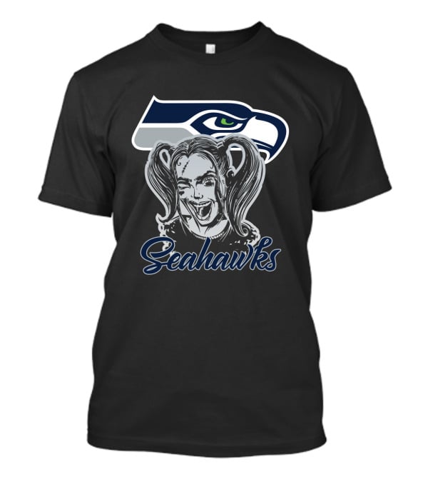 Harley Quinn Seattle Seahawks Fans T-Shirt