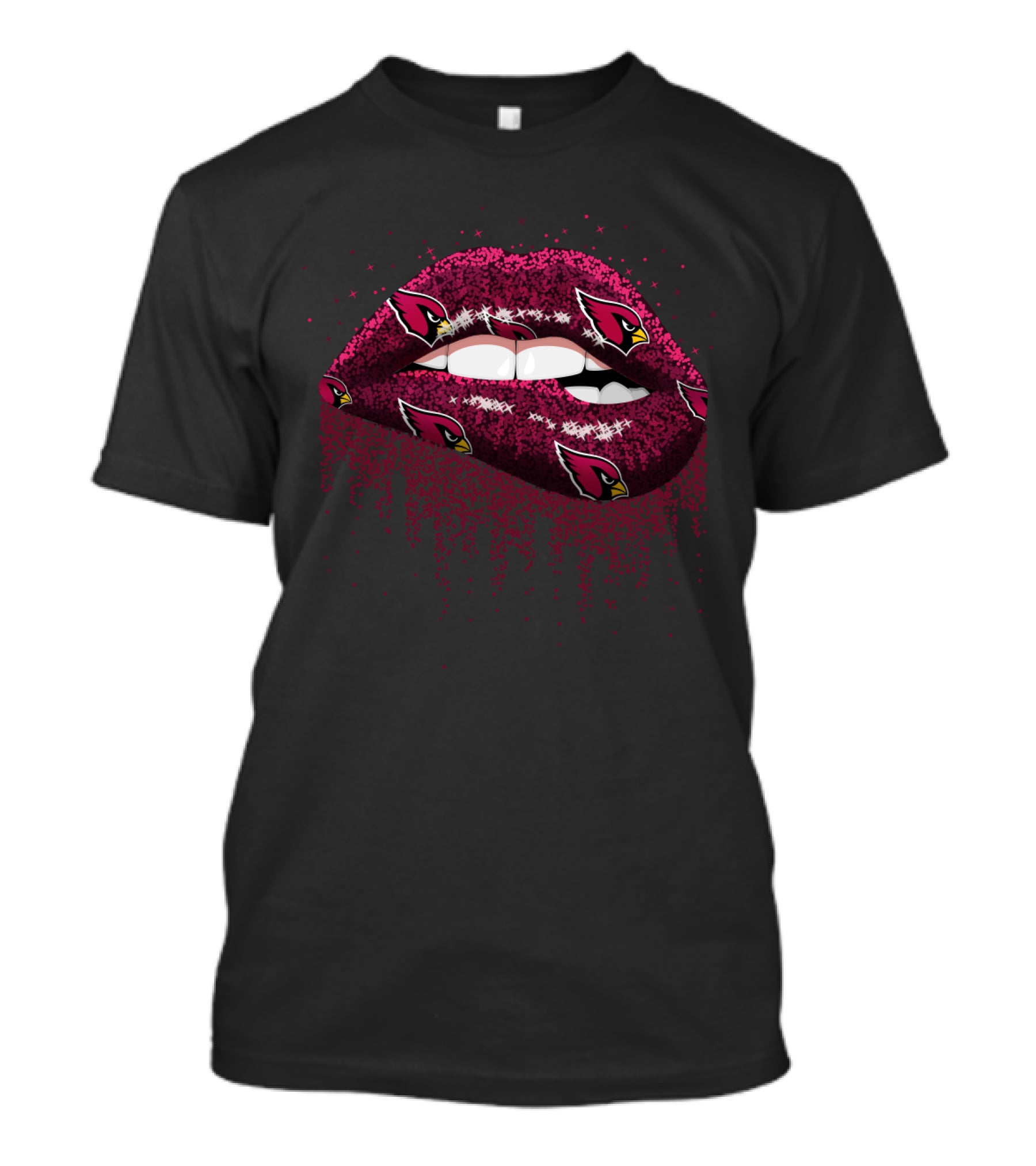 Arizona Cardinals Lips T-Shirt