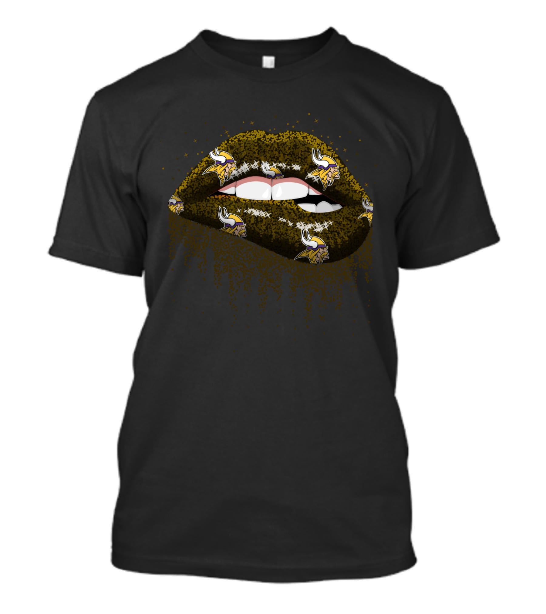 Minnesota Vikings Lips T-Shirt