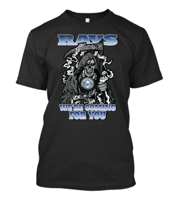 Rays Grim Reaper We're Coming For You T-Shirt