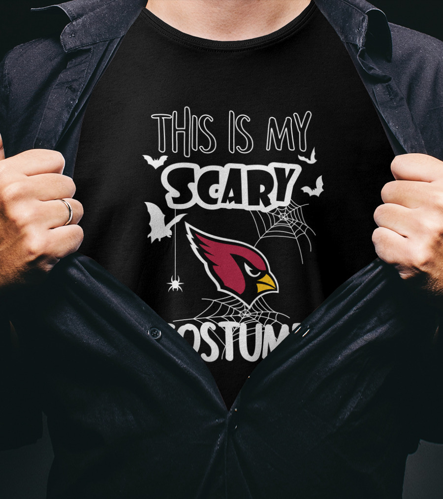This Is My Scary Arizona Cardinals Costume T-Shirt
