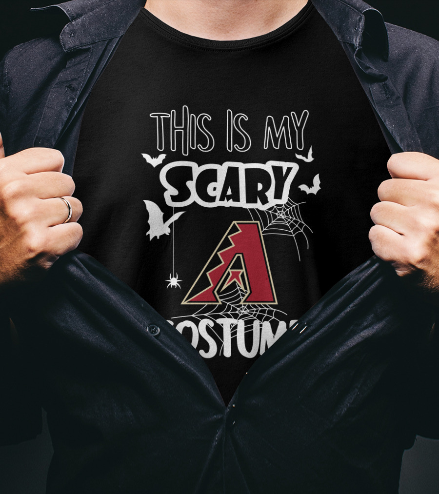 This Is My Scary Arizona Diamondbacks Costume T-Shirt