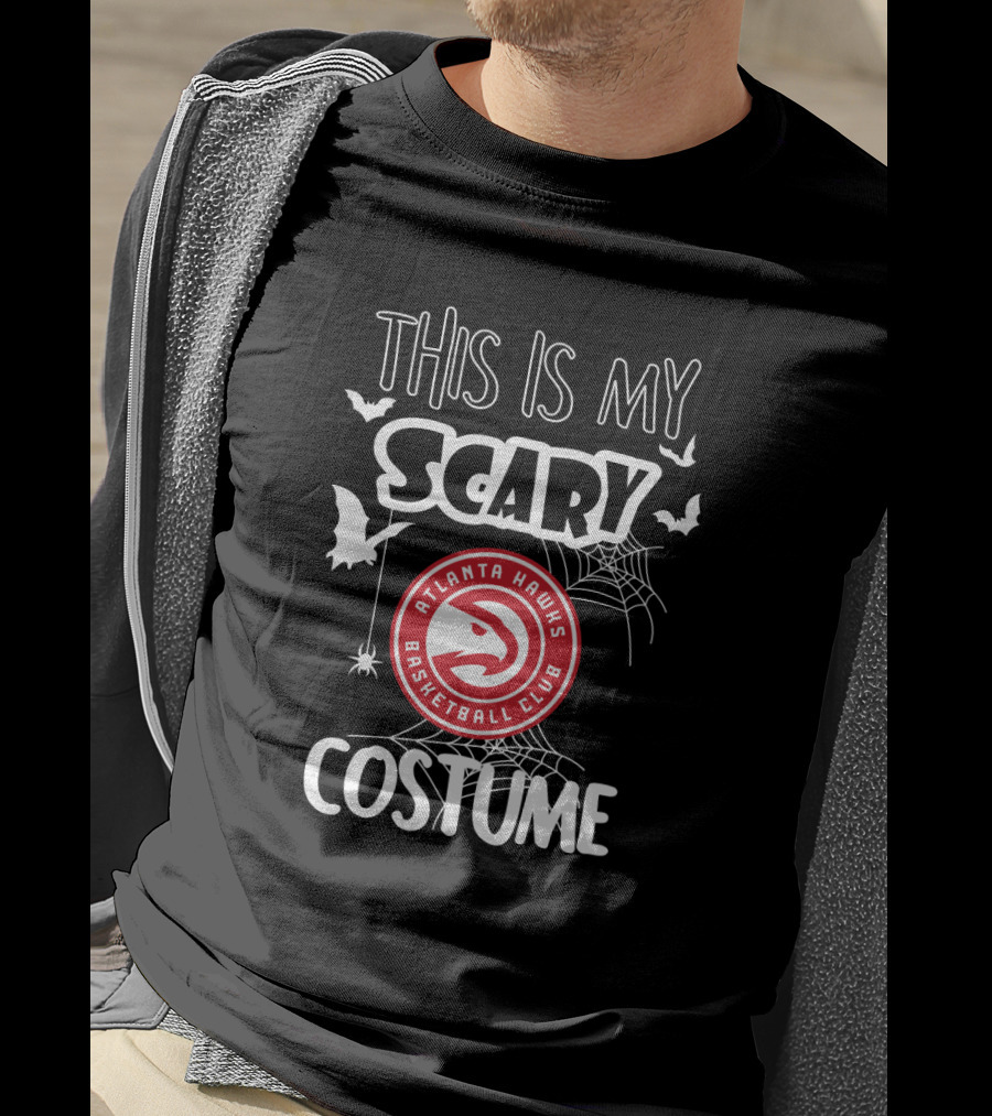 This Is My Scary Atlanta Hawks Basketball Club Costume T-Shirt