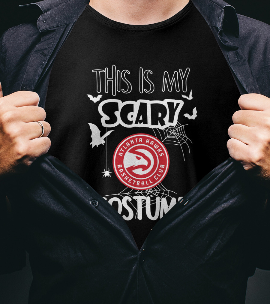 This Is My Scary Atlanta Hawks Basketball Club Costume T-Shirt