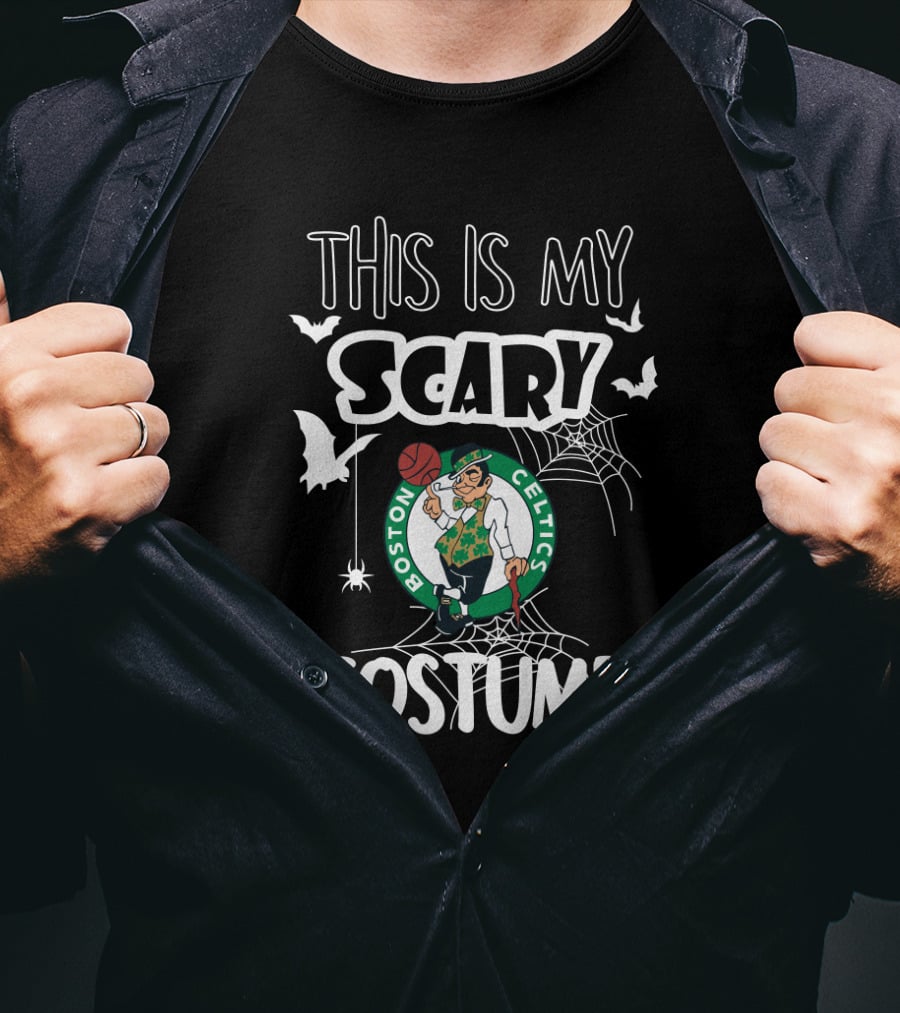 This Is My Scary Boston Celtics Costume T-Shirt