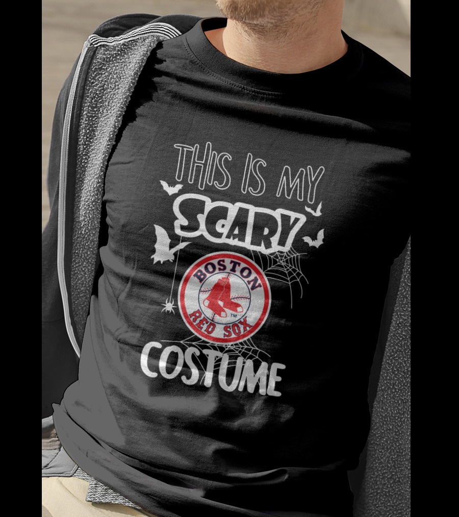 This Is My Scary Boston Red Sox Costume T-Shirt