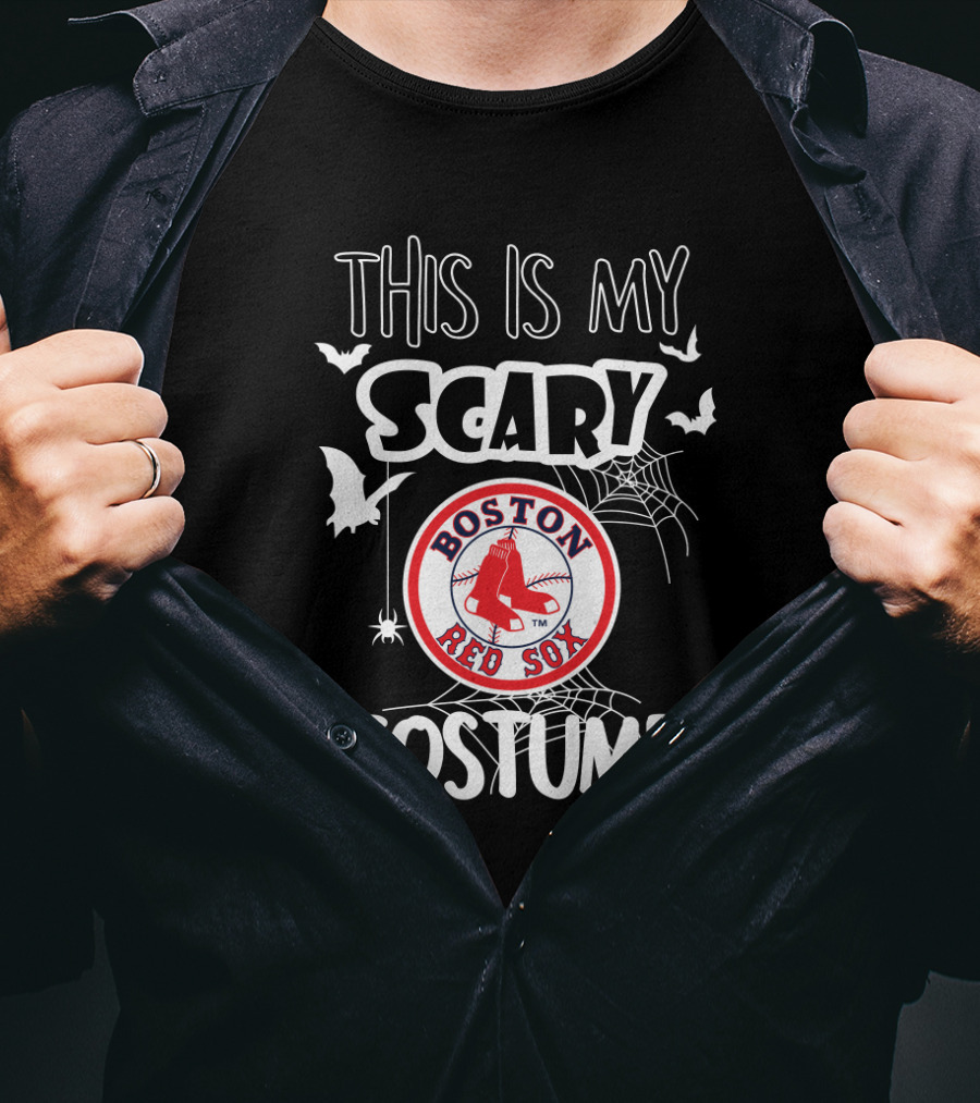 This Is My Scary Boston Red Sox Costume T-Shirt