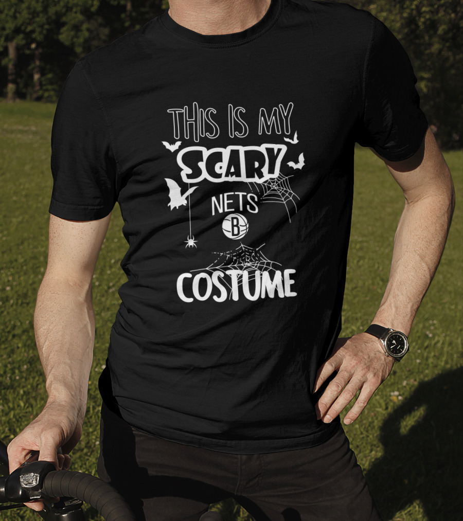 This Is My Scary Brooklyn Nets Halloween Costume T-Shirt