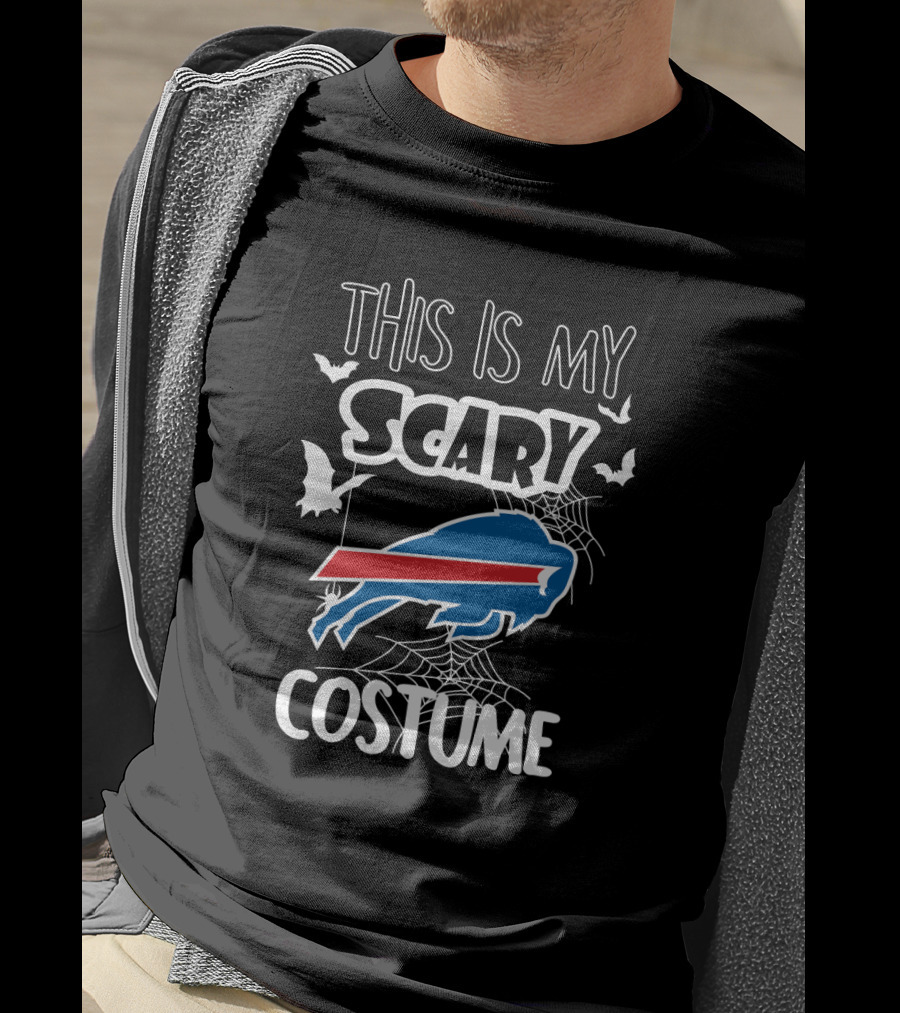 This Is My Scary Buffalo Bills Halloween Costume T-Shirt