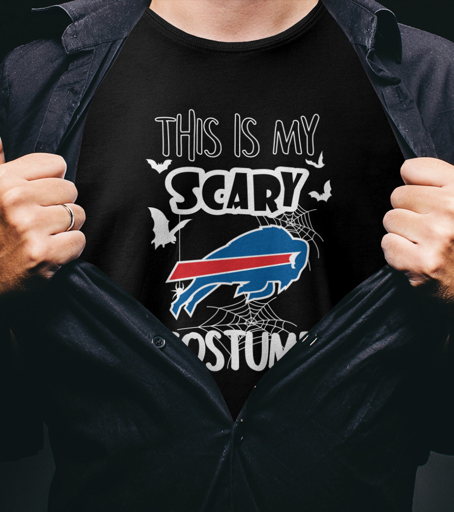 This Is My Scary Buffalo Bills Halloween Costume T-Shirt