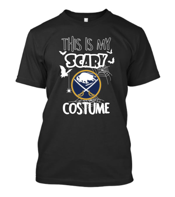 Buffalo Sabres Halloween This Is My Scary Costume T-Shirt