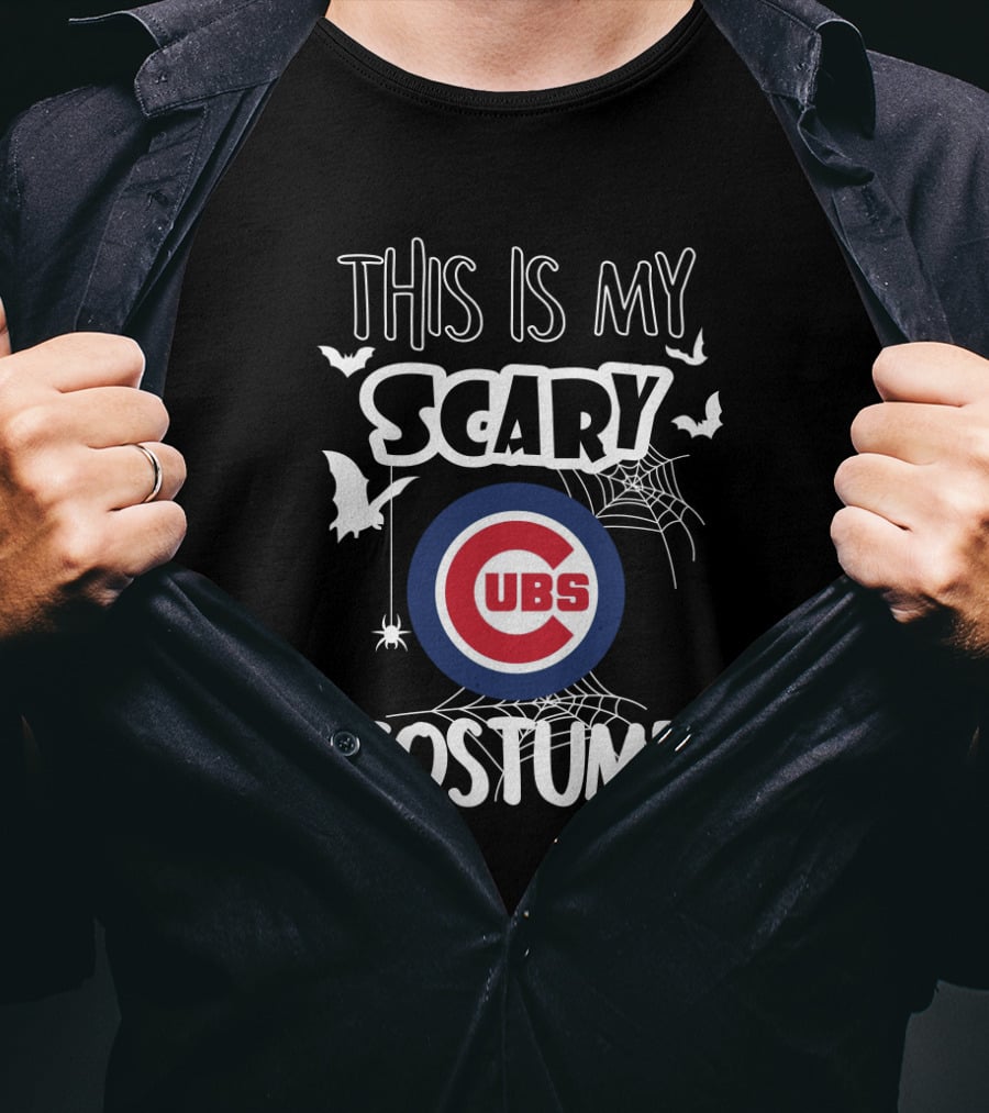This Is My Scary Chicago Cubs Costume T-Shirt