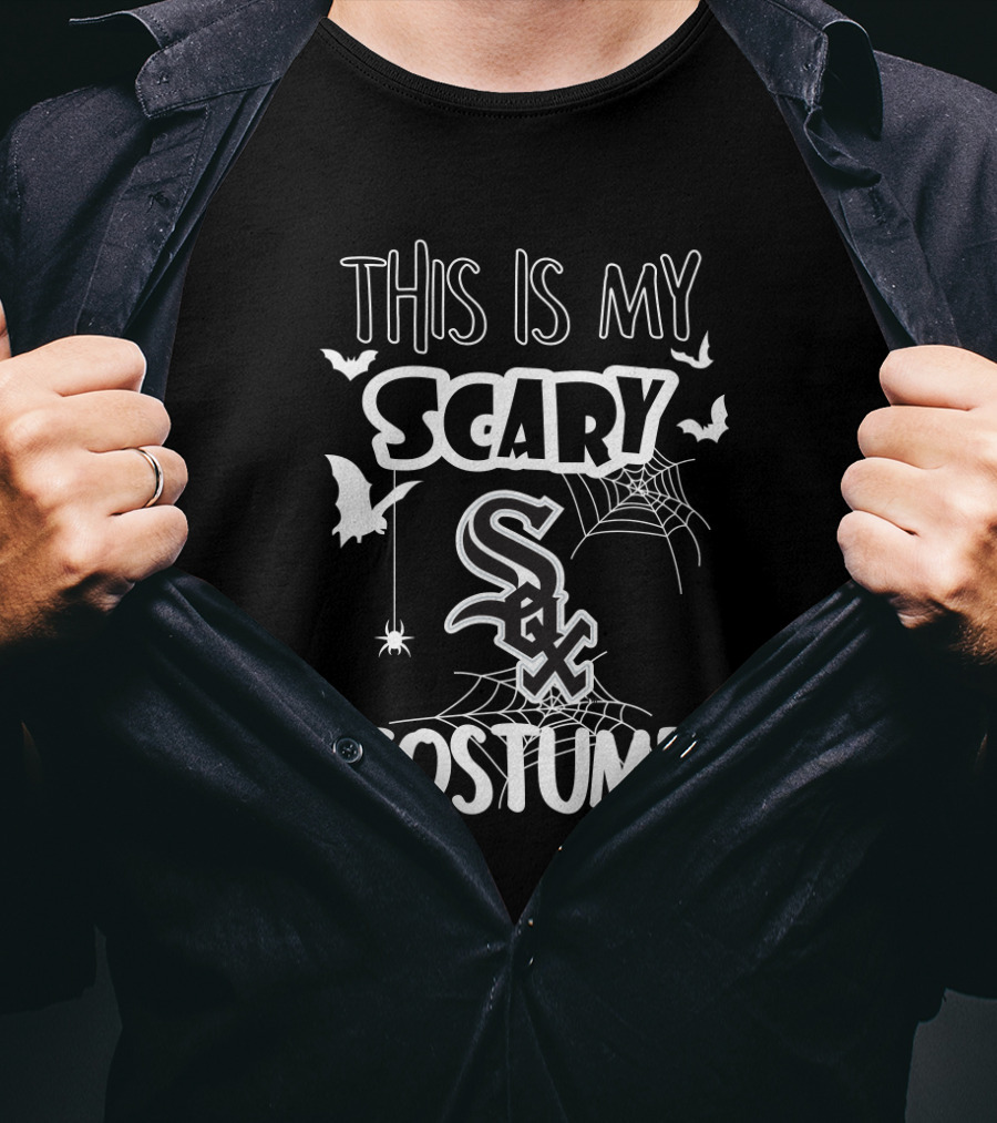 This Is My Scary Chicago White Sox Costume Halloween T-Shirt
