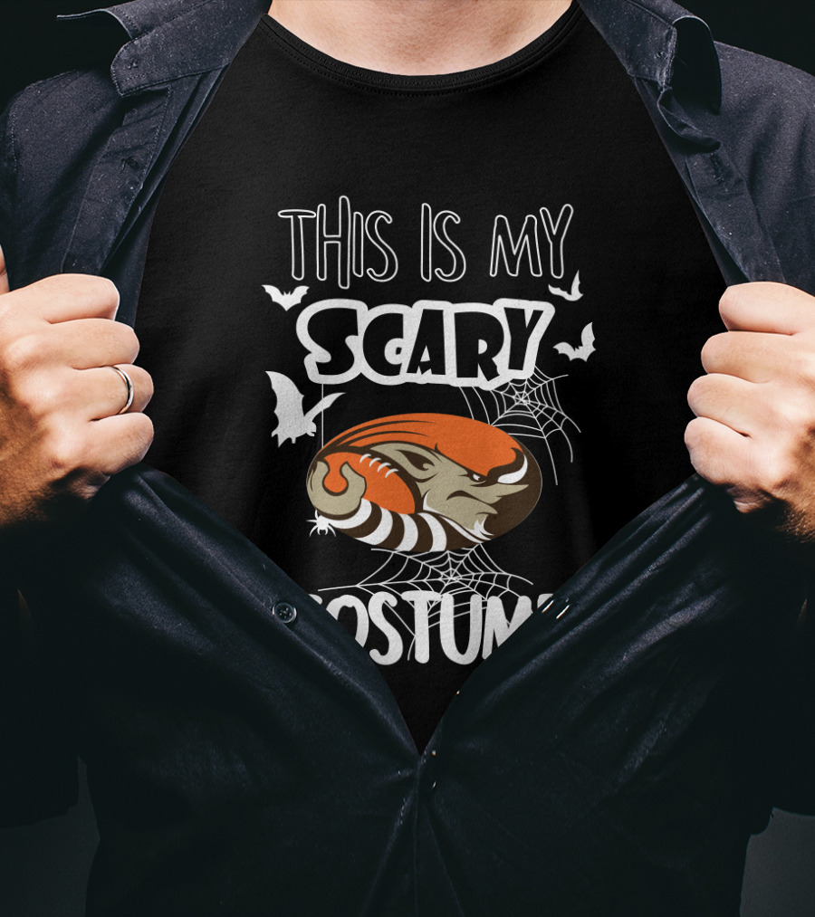 This Is My Scary Costume Cleveland Browns Halloween T-Shirt