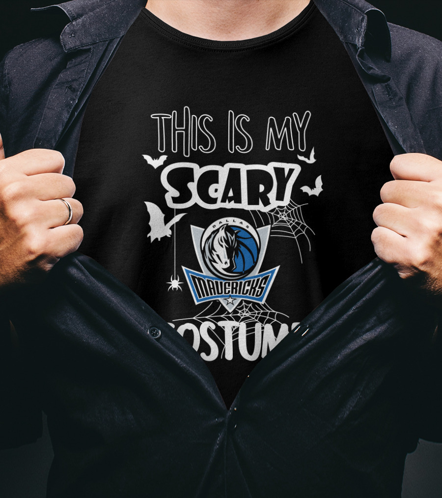 This Is My Scary Dallas Mavericks Costume T-Shirt