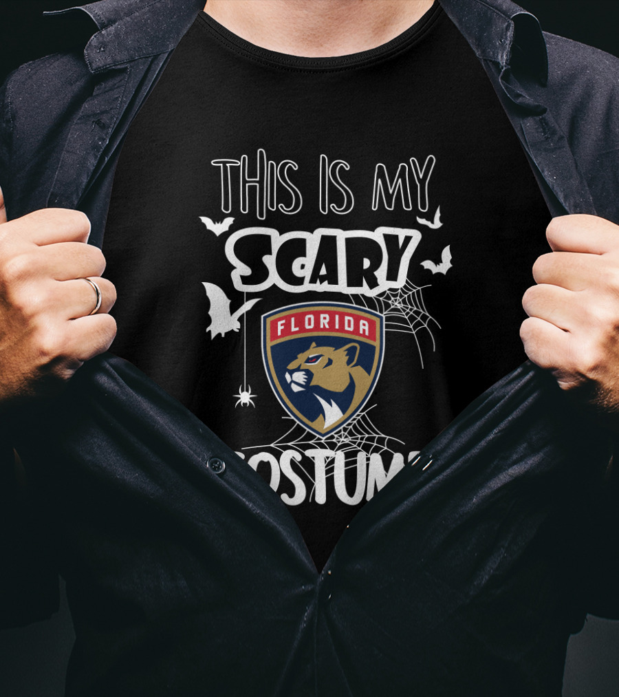 Florida Panthers This Is My Scary Costume T-Shirt