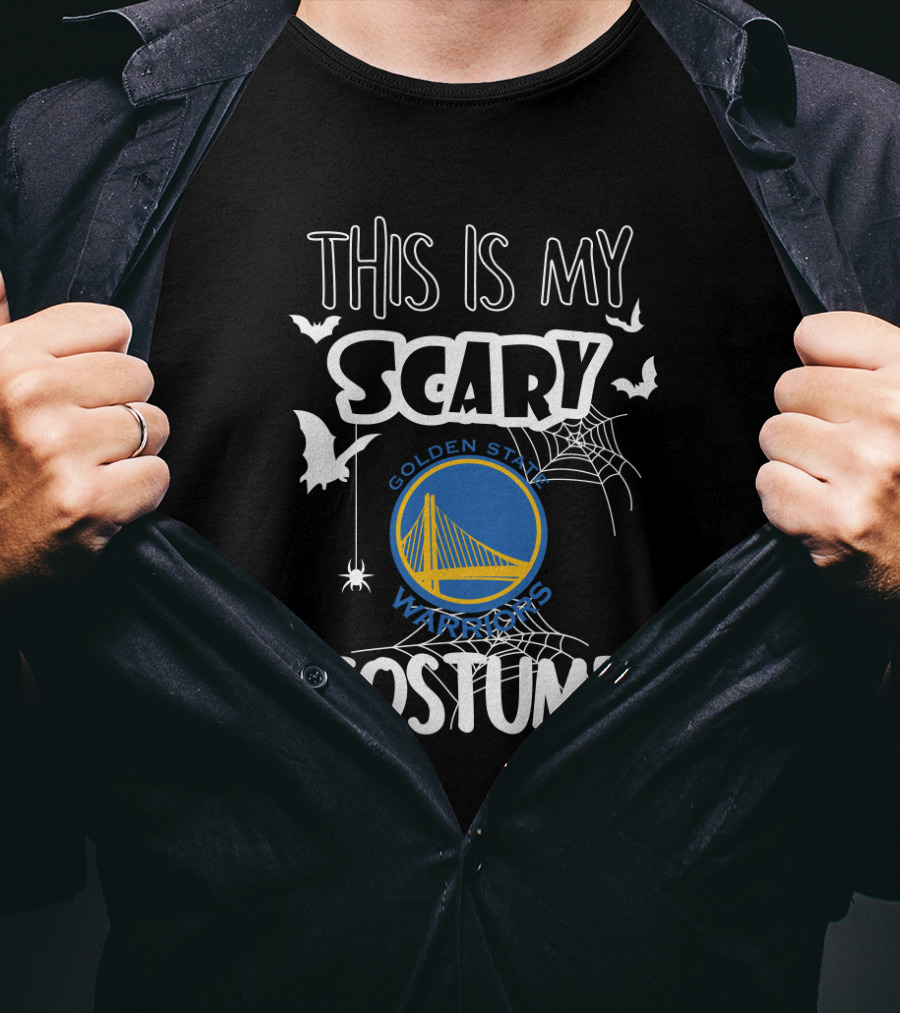 This Is My Scary Golden State Warriors Costume T-Shirt