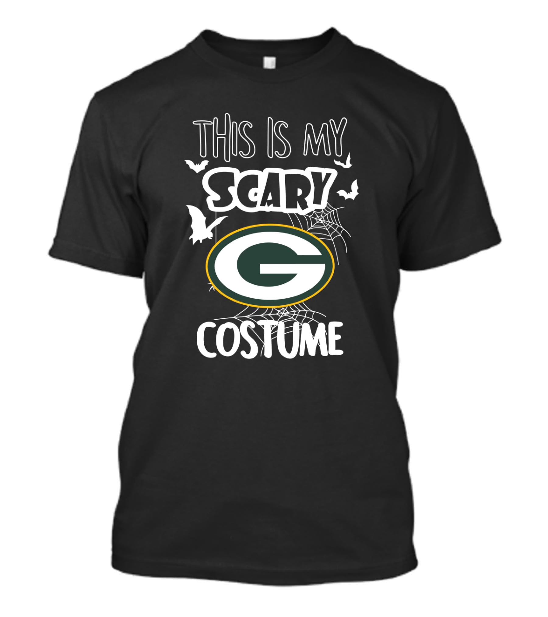 This Is My Scary Green Bay Packers Costume T-Shirt