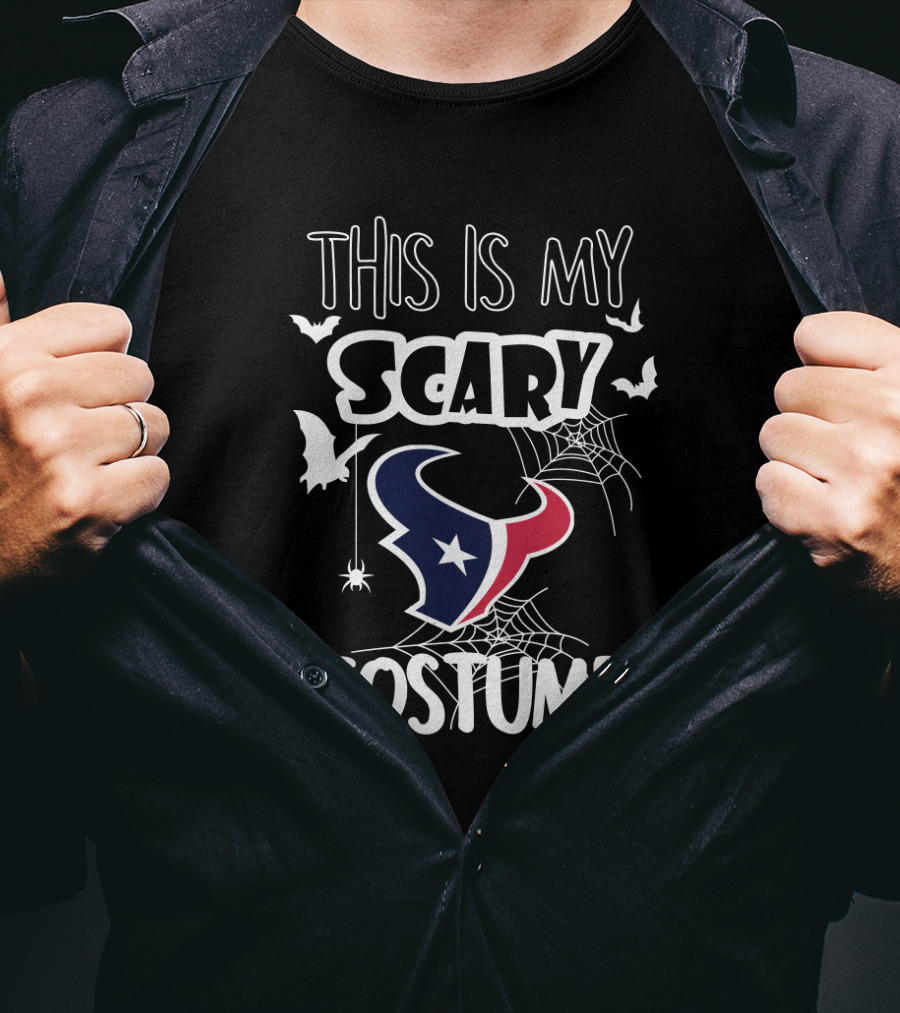 This Is My Scary Houston Texans Costume T-Shirt