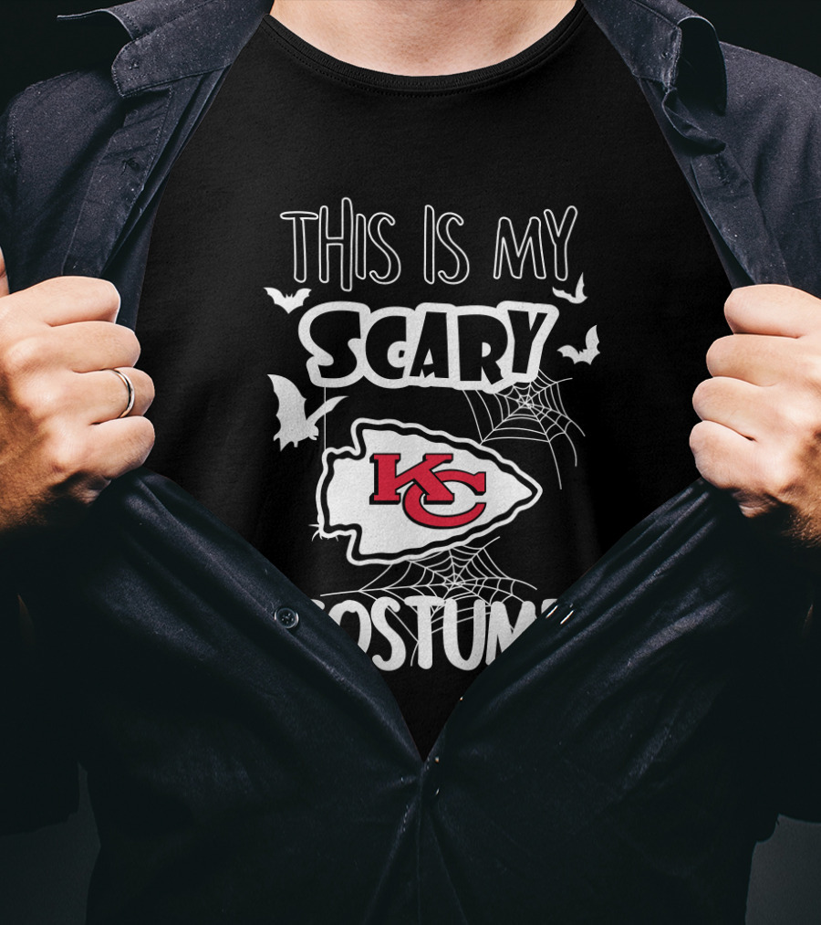 This Is My Scary Kansas City Chiefs Costume T-Shirt