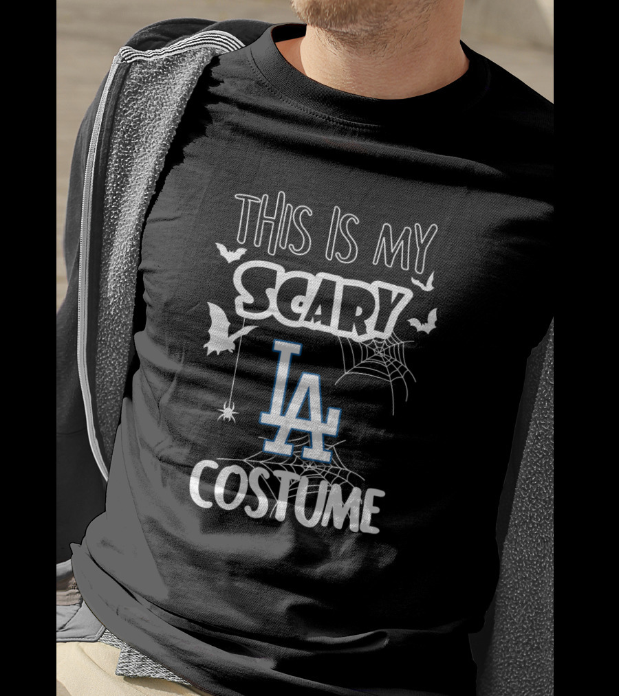This Is My Scary Los Angeles Dodgers Costume T-Shirt