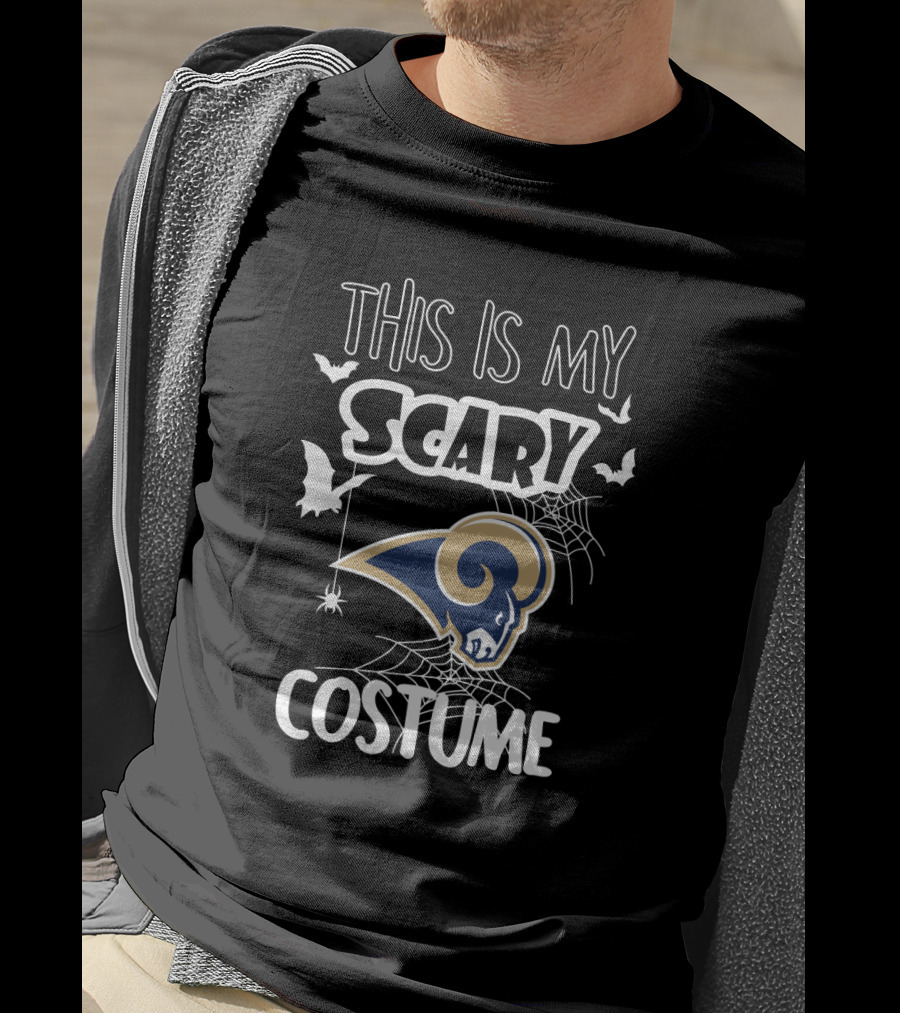 This Is My Scary Los Angeles Rams Costume T-Shirt