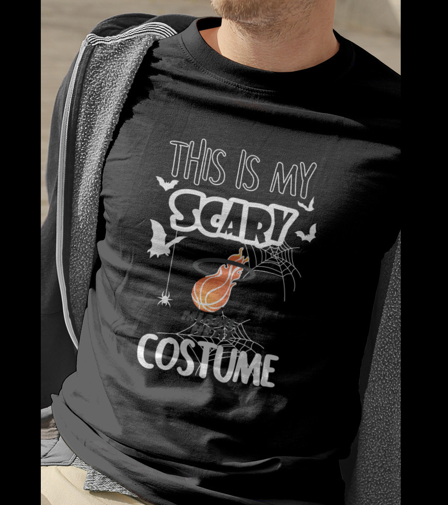 This Is My Scary Miami Heat Costume Halloween T-Shirt