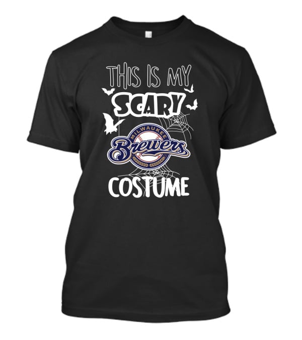 This Is My Scary Milwaukee Brewers Costume Halloween T-Shirt
