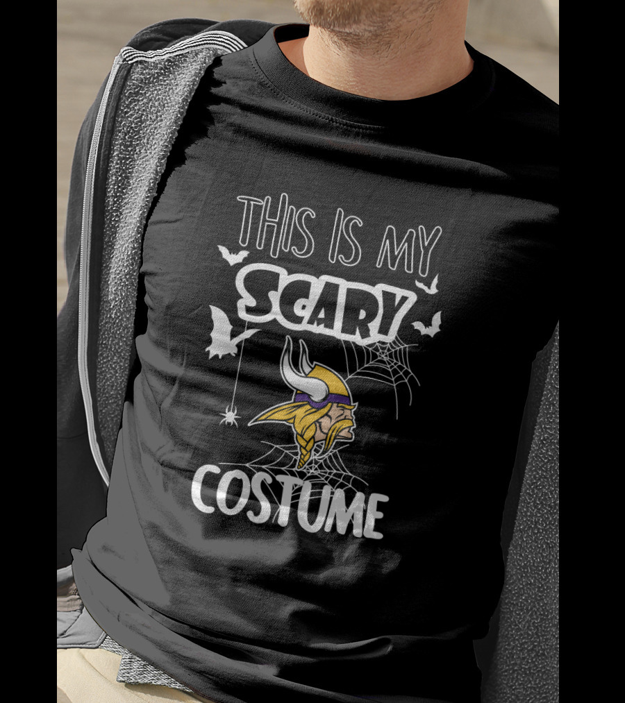 This Is My Scary Minnesota Vikings Costume T-Shirt