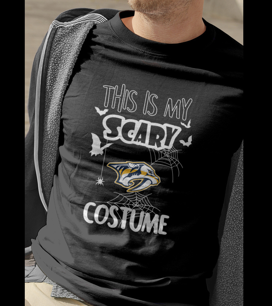 This Is My Scary Costume Nashville Predators T-Shirt