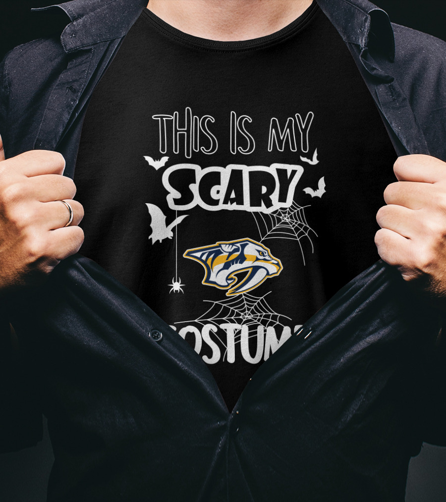 This Is My Scary Costume Nashville Predators T-Shirt