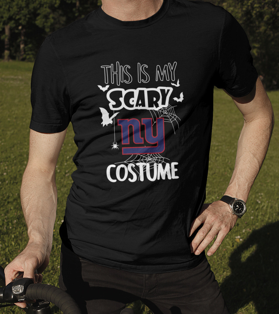 This Is My Scary New York Giants Costume T-Shirt