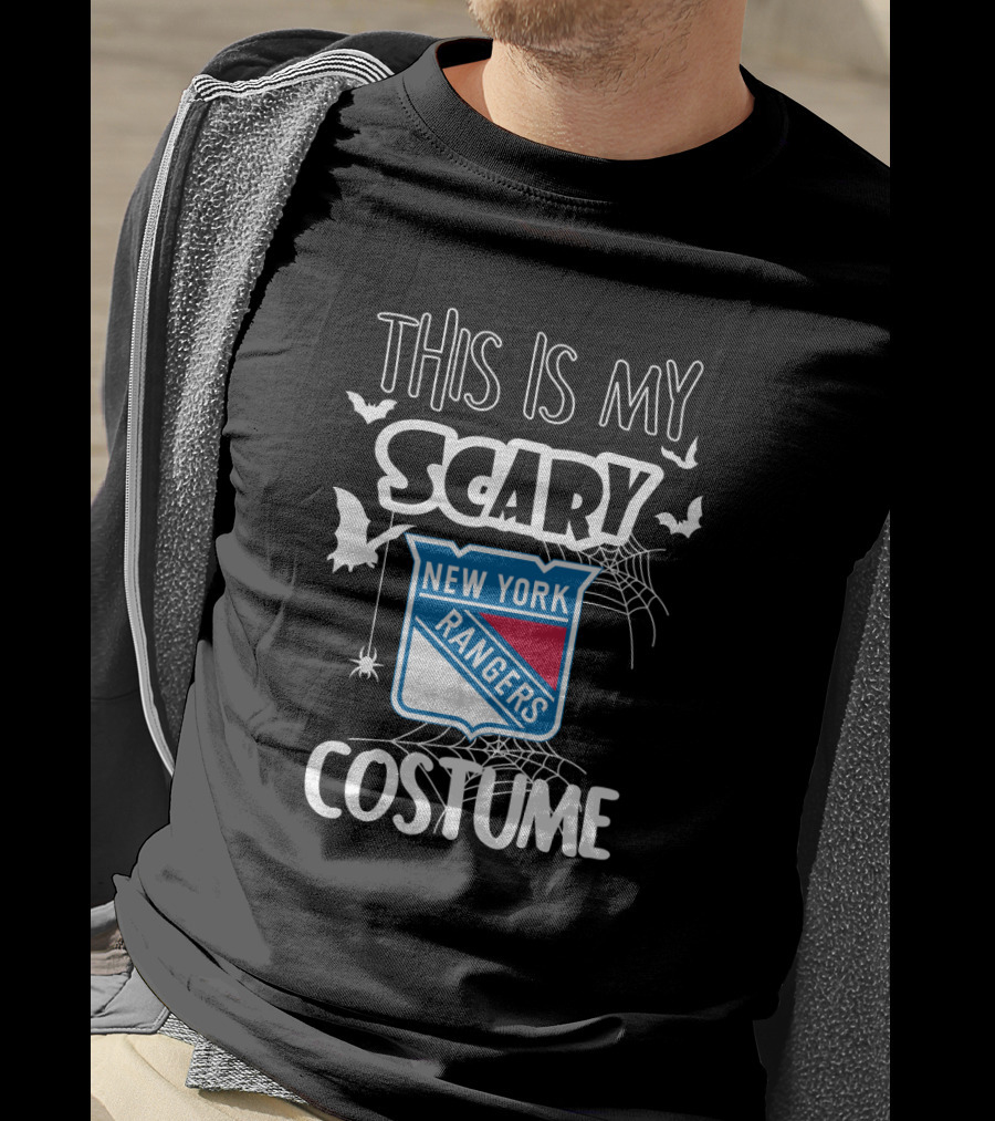 This Is My Scary New York Rangers Costume T-Shirt