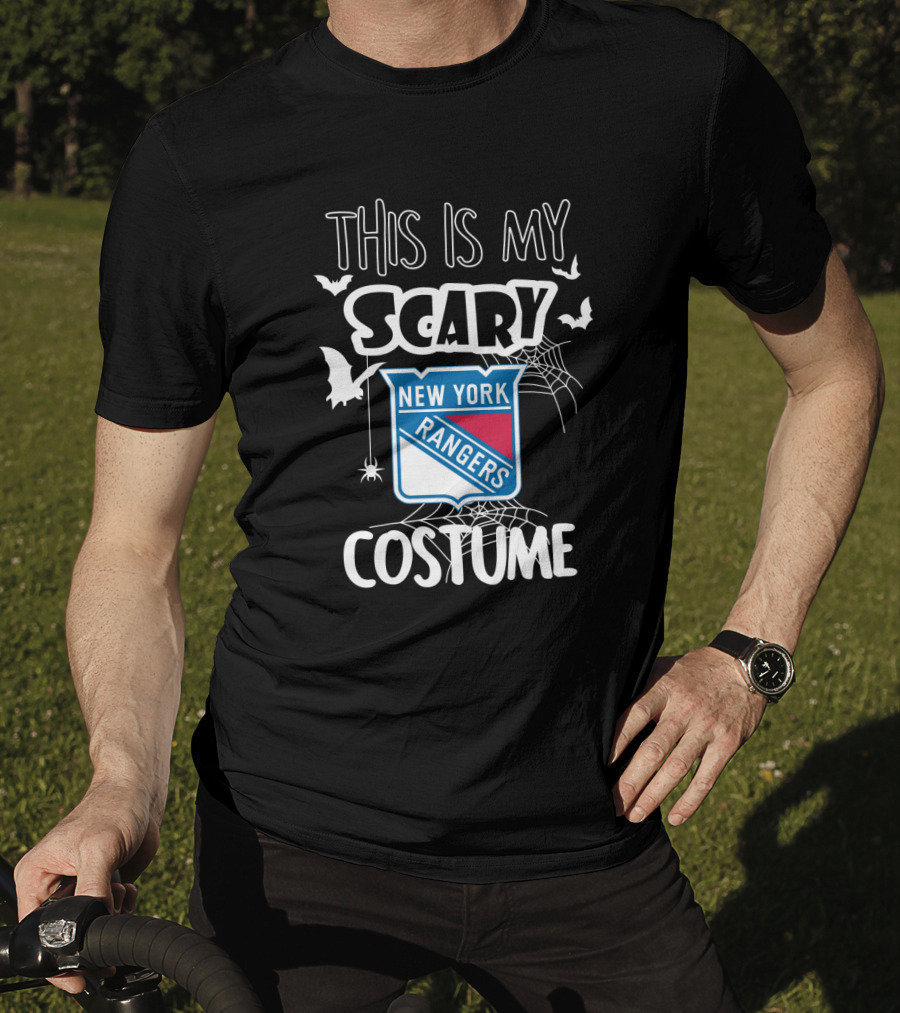This Is My Scary New York Rangers Costume T-Shirt