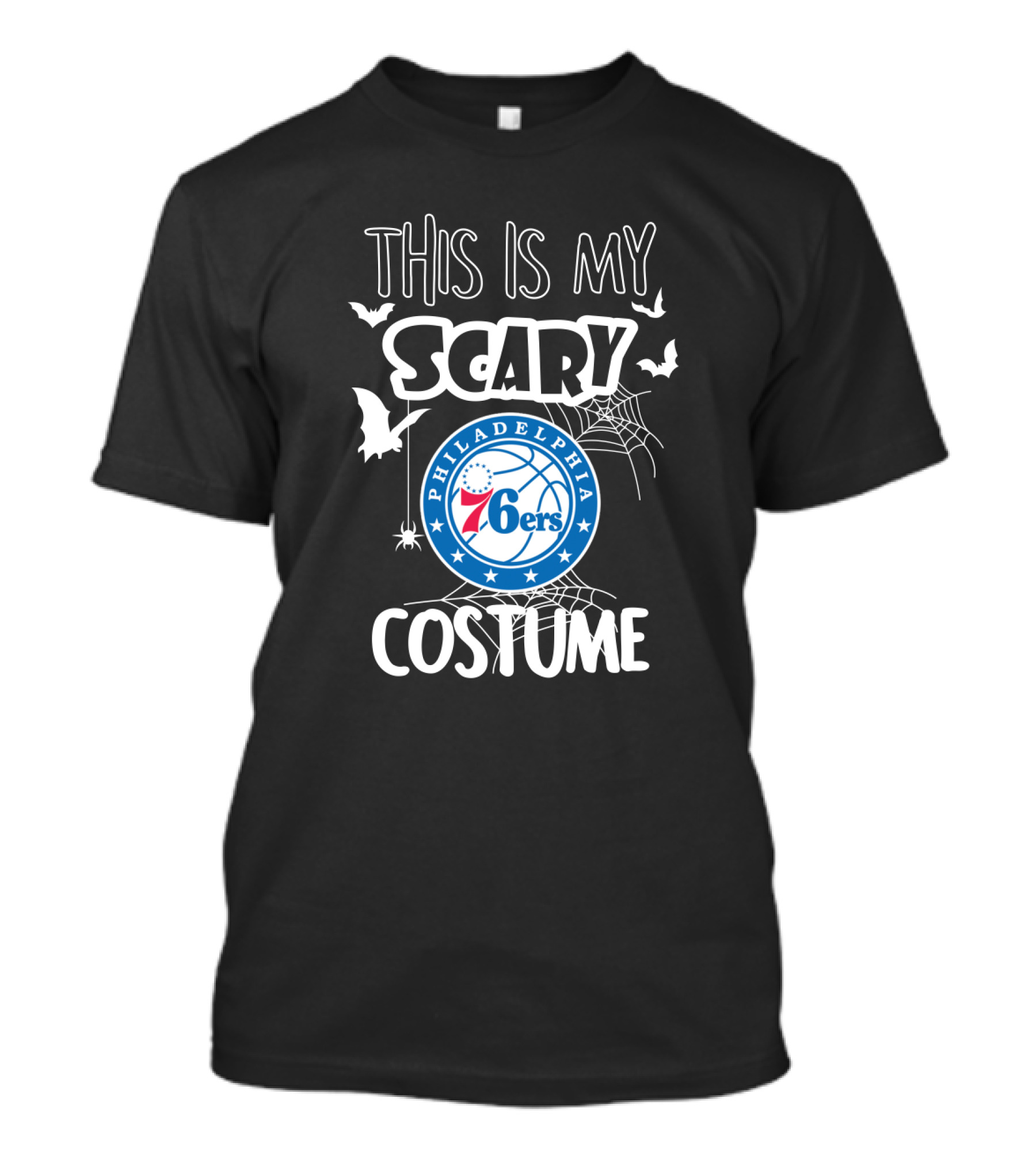 Philadelphia 76ers This Is My Scary Costume T-Shirt