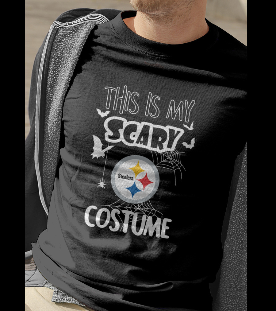 This Is My Scary Steelers Halloween Costume T-Shirt
