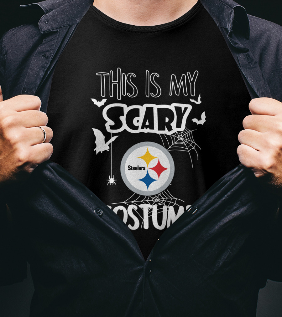 This Is My Scary Steelers Halloween Costume T-Shirt