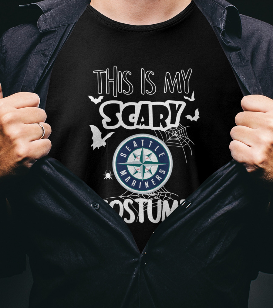 This Is My Scary Costume Seattle Mariners T-Shirt