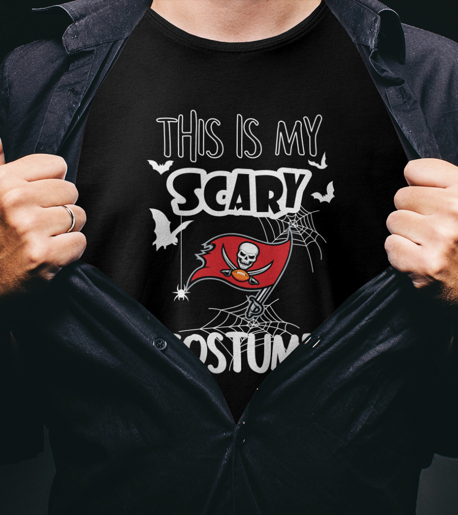 This Is My Scary Tampa Bay Buccaneers Costume T-Shirt
