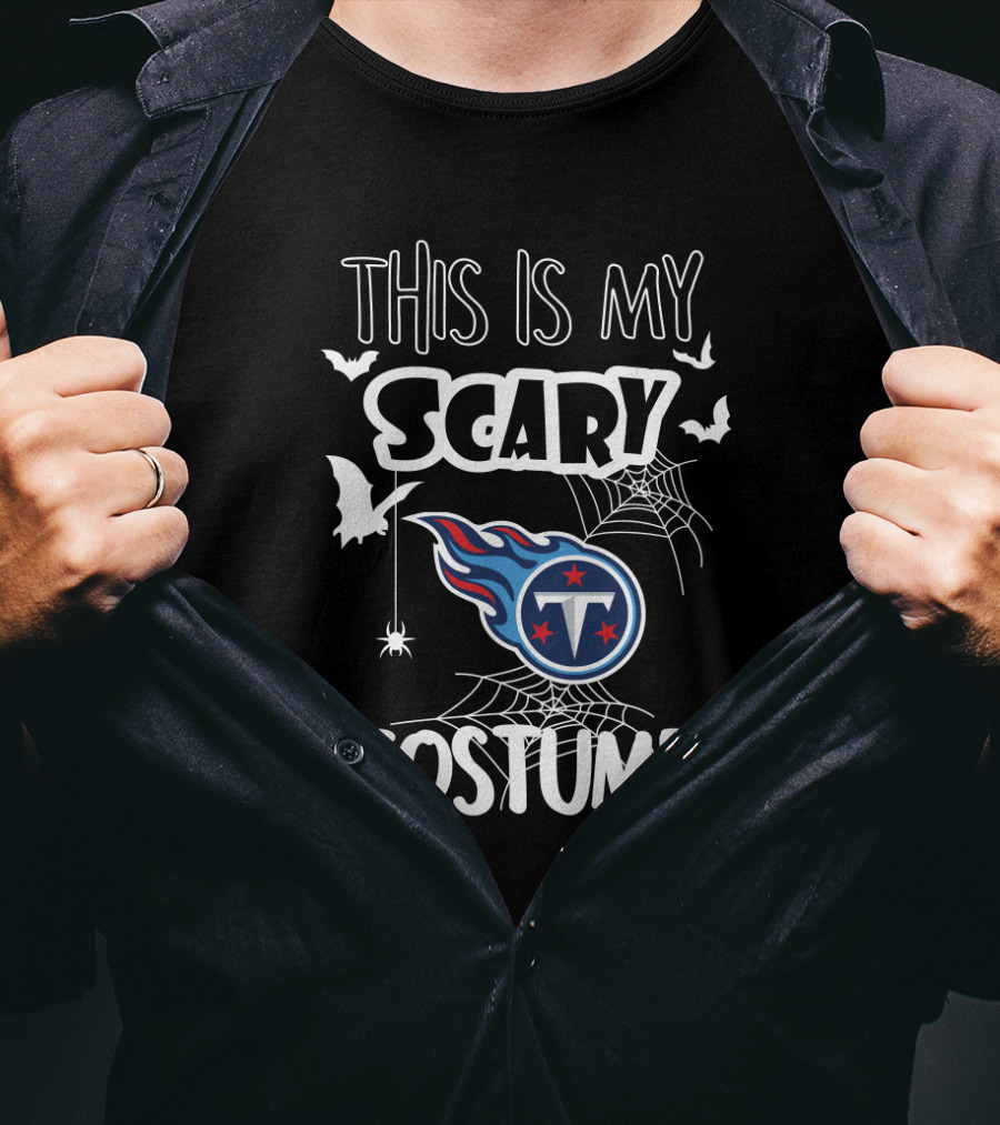 This Is My Scary Tennessee Titans Costume T-Shirt