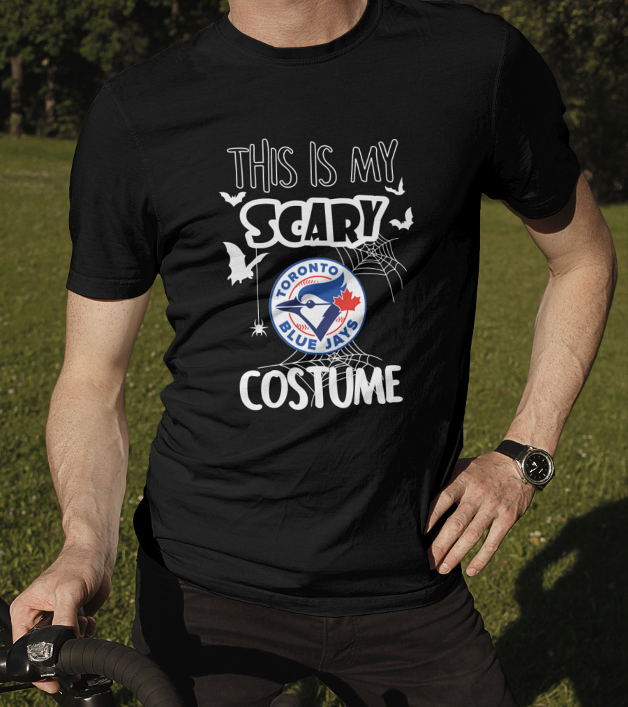 This Is My Scary Costume Toronto Blue Jays Halloween T-Shirt