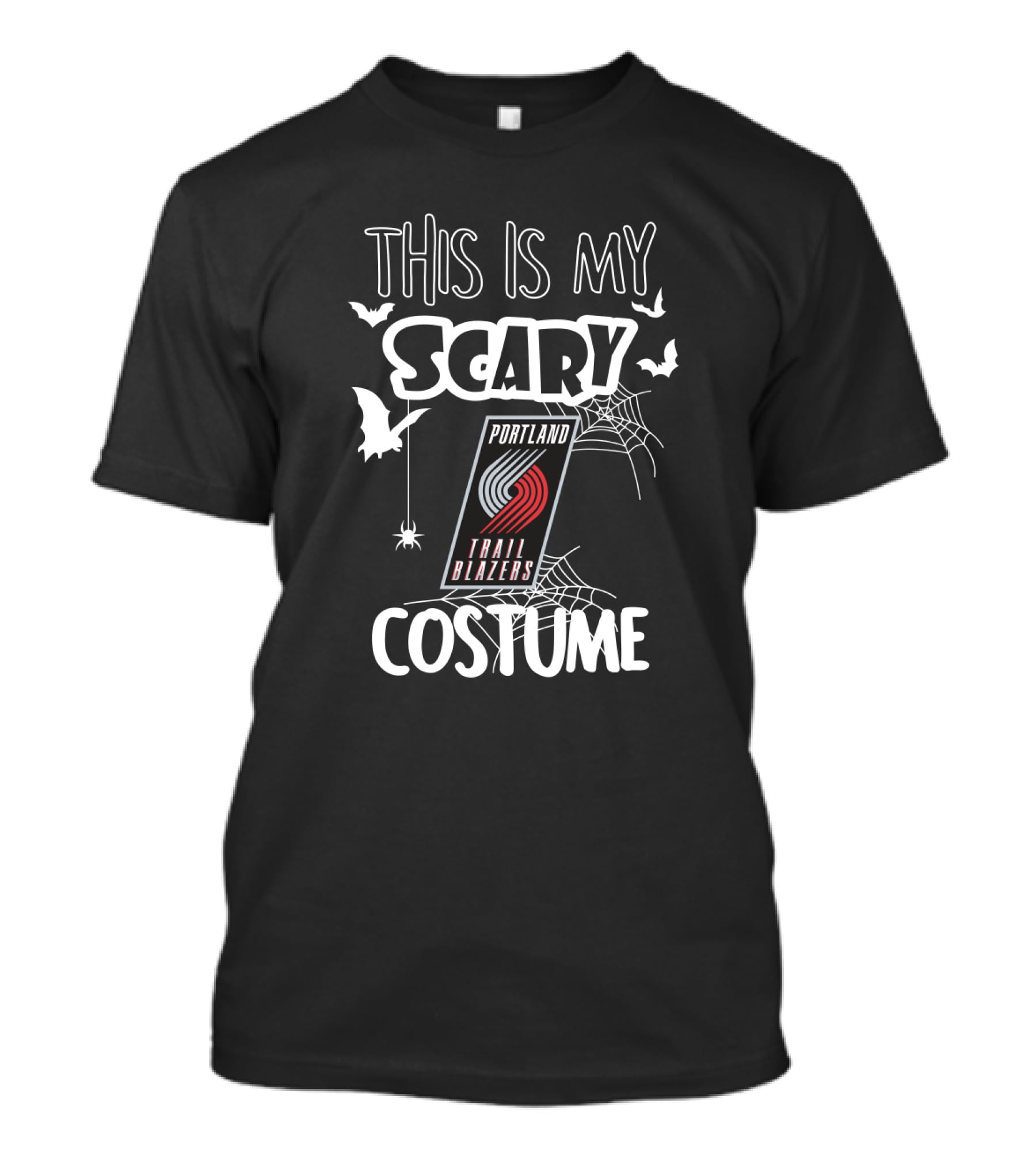 This Is My Scary Portland Trail Blazers Costume T-Shirt