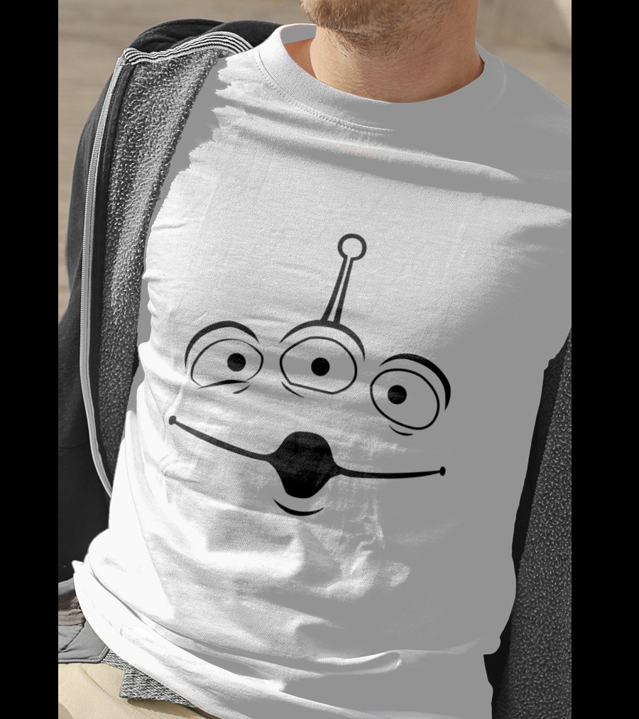 Toy Story Alien Face Disney Pixar Three-Eyed Character T-Shirt