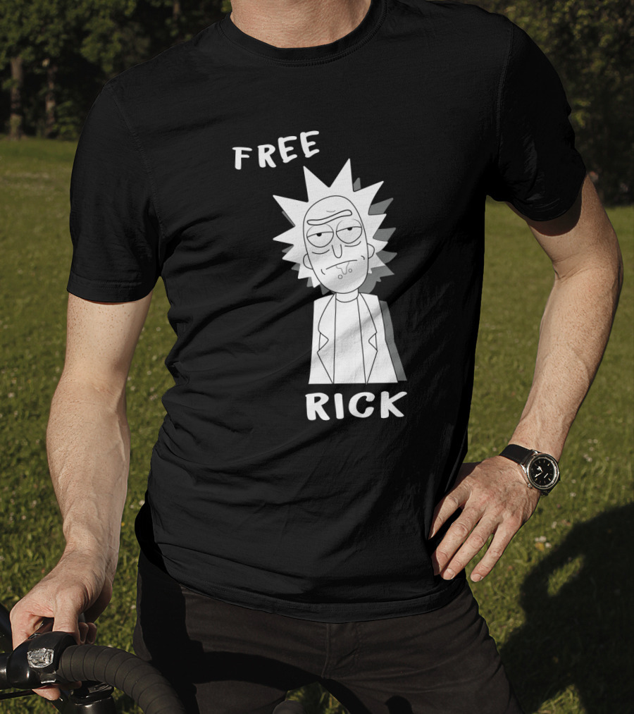 Rick And Morty Fans Unite For Free Rick Movement T-Shirt