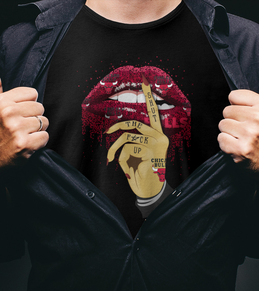 Shut Up Lip Chicago Bulls Fans T-Shirt