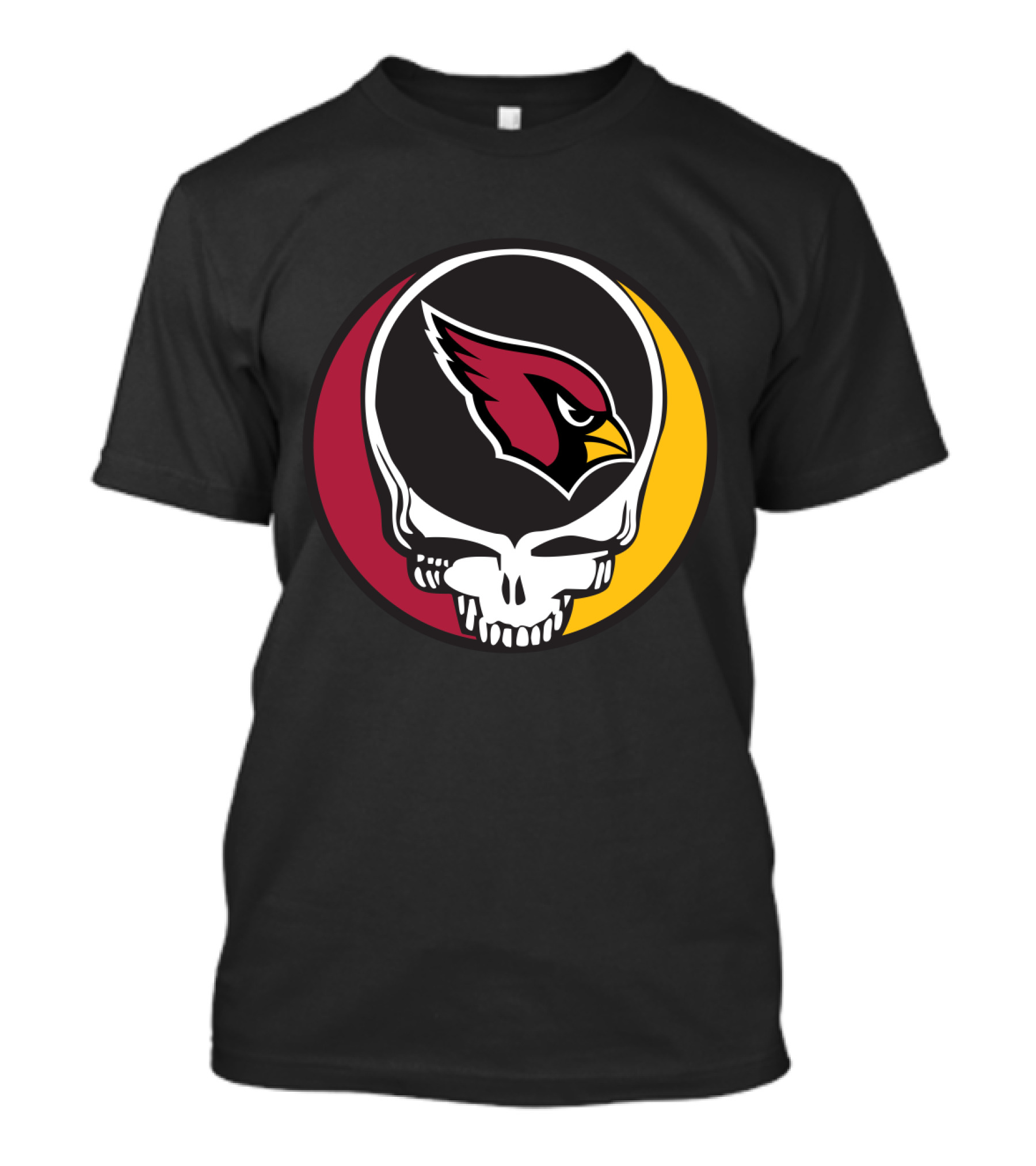Grateful Dead Arizona Cardinals Skull T-Shirt