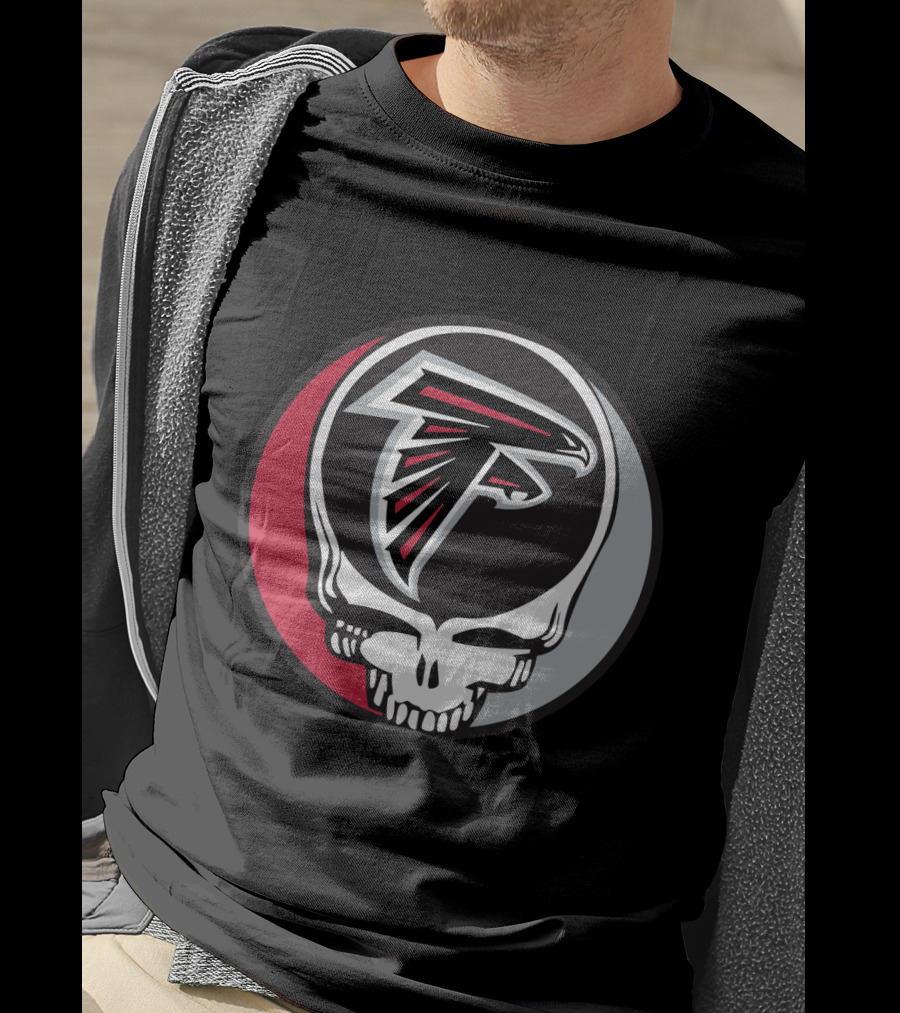 Grateful Dead Steal Your Face Atlanta Falcons Fans T-Shirt