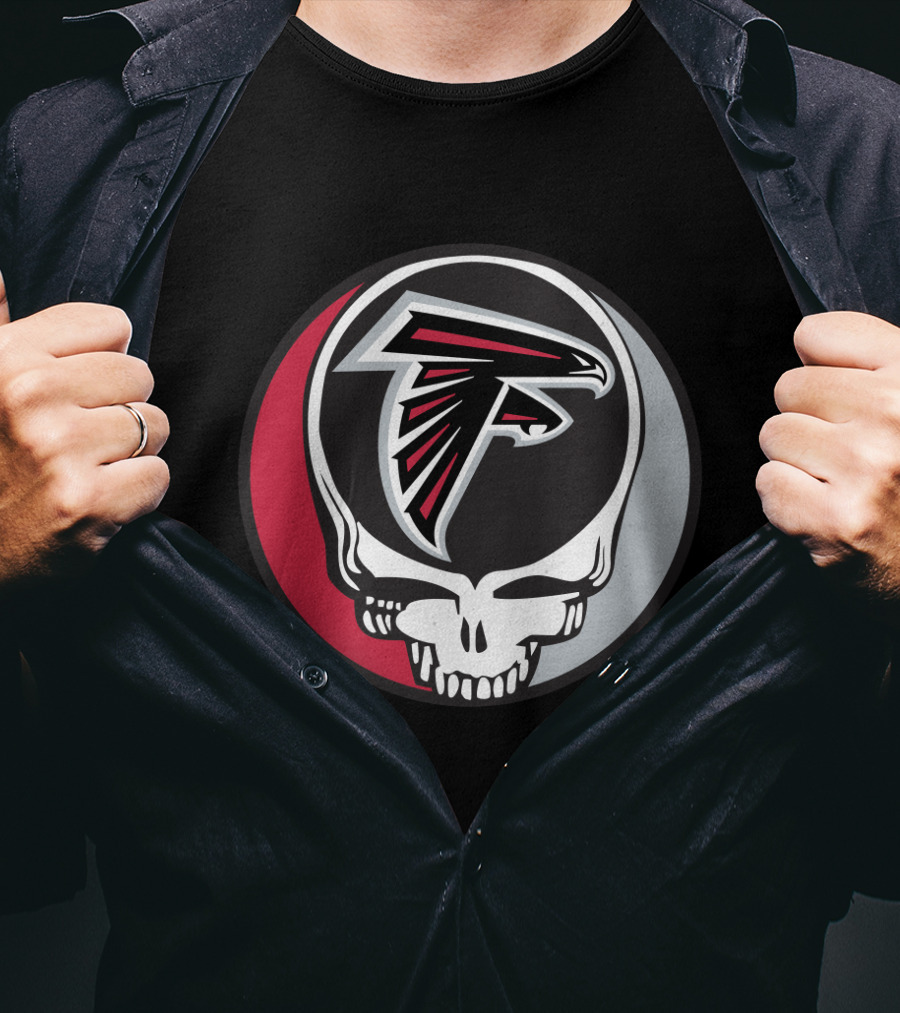 Grateful Dead Steal Your Face Atlanta Falcons Fans T-Shirt