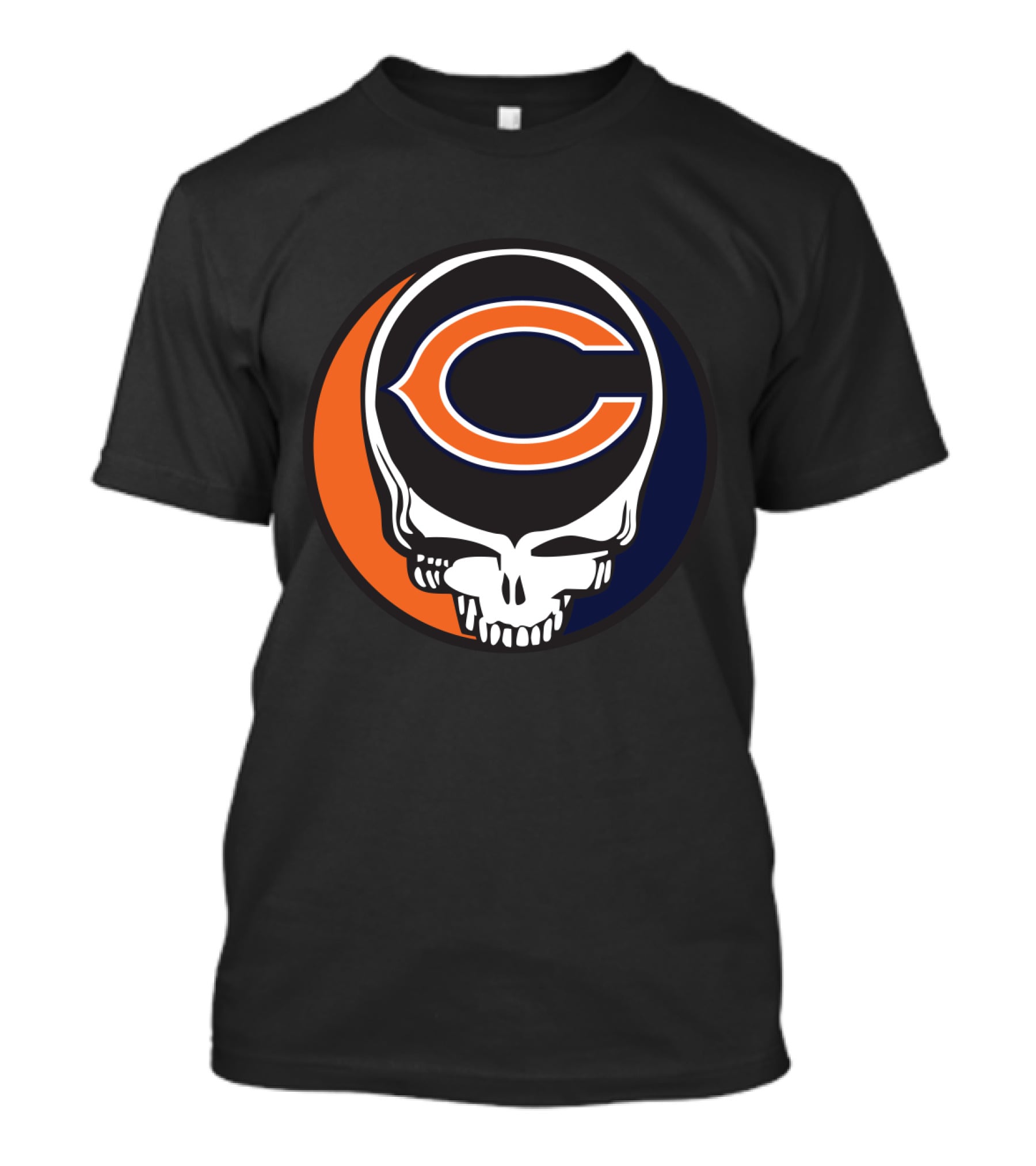 Grateful Dead Chicago Bears Skull T-Shirt