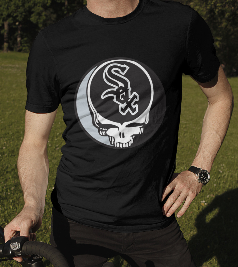 Grateful Dead Steal Your Face Chicago White Sox Fan Mashup T-Shirt